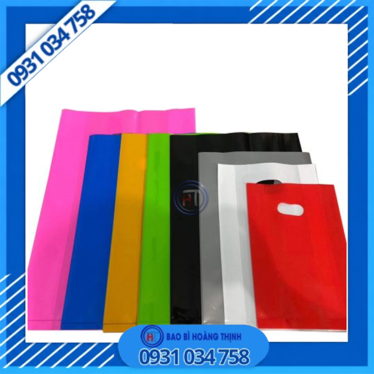 Túi xếp hông màu